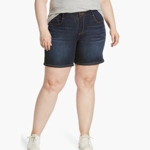 NWT Wit & Wisdom 'Ab'Solution Denim Shorts Size 14W